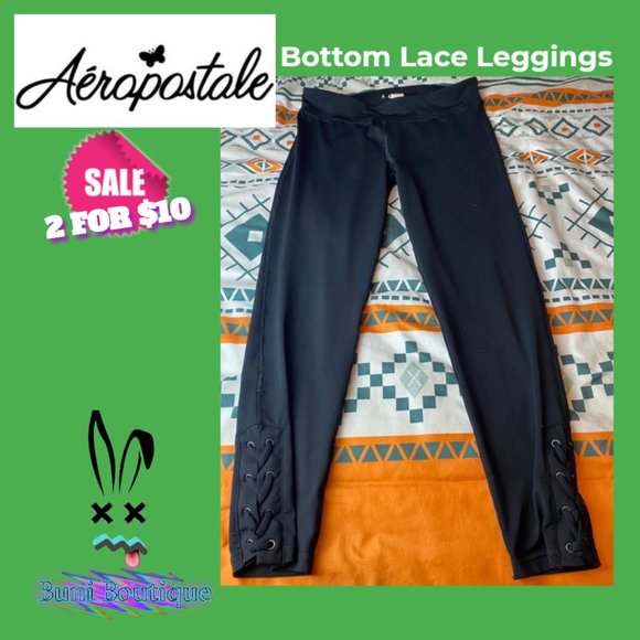 Bottom Laced Leggings